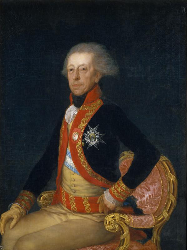 Goya y Lucientes, Francisco de-El general Antonio Ricardos-112 cm x 84 cm