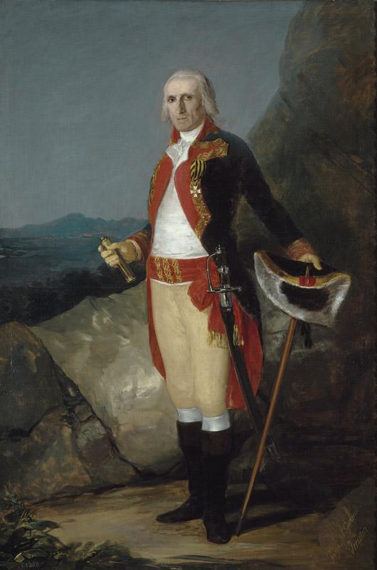 Goya y Lucientes, Francisco de-El general don Jose de Urrutia-199,5 cm x 134,5 cm