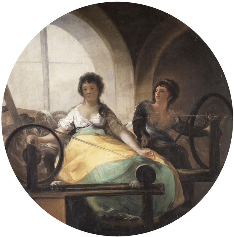Goya y Lucientes, Francisco de-La Industria-Diametro 227 cm