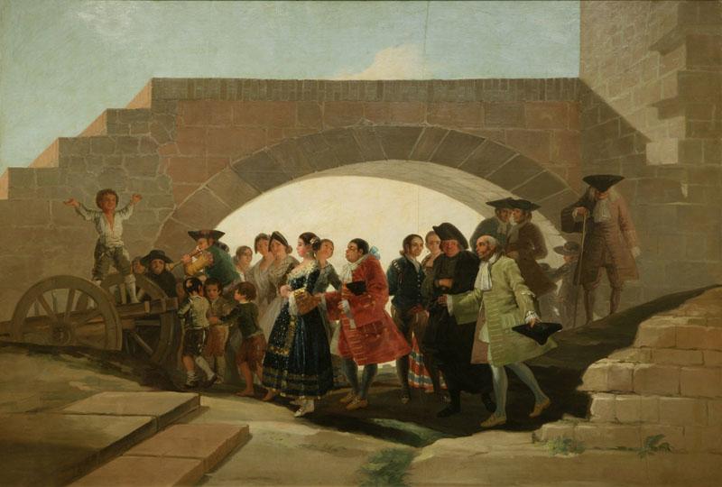 Goya y Lucientes, Francisco de-La boda-269 cm x 396 cm