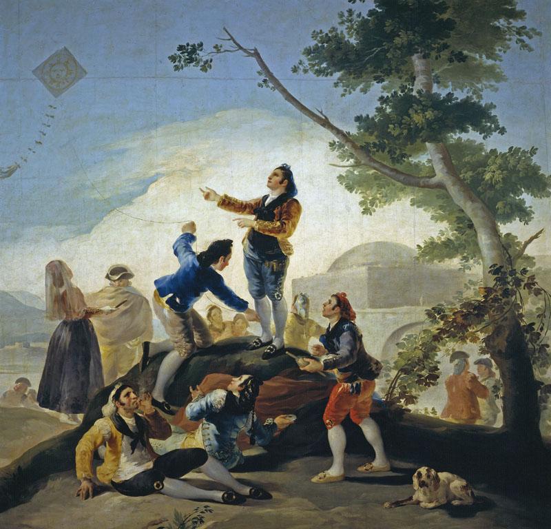 Goya y Lucientes, Francisco de-La cometa-269 cm x 285 cm