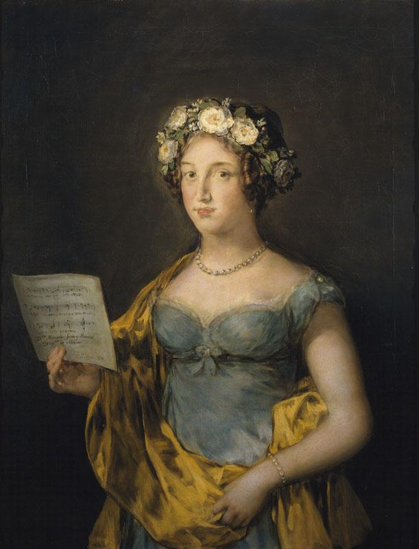 Goya y Lucientes, Francisco de-La duquesa de Abrantes-92 cm x 70 cm