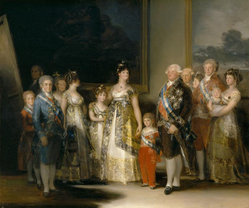 Goya y Lucientes, Francisco de-La familia de Carlos IV-280 cm x 336 cm