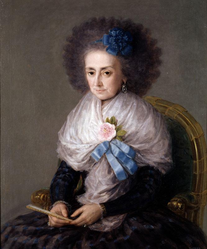 Goya y Lucientes, Francisco de-Maria Antonia Gonzaga, marquesa viuda de Villafranca