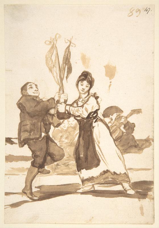 Goya--Provincial Dance, from Images