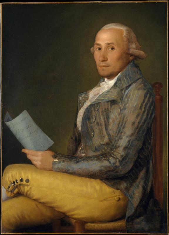 Goya--Sebastian Martinez y Perez (1747-1800)