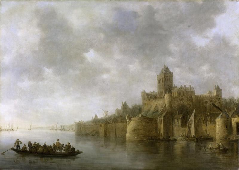 Goyen, Jan van -- Het Valkhof in Nijmegen, 1641