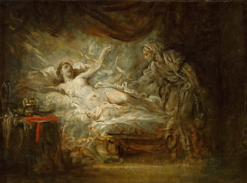 Greuze, Jean-Baptiste -- Jupiter et Egine
