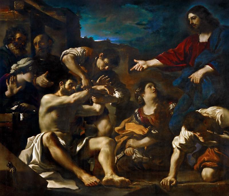Guercino (1591-1666) -- The Resurrection of Lazarus