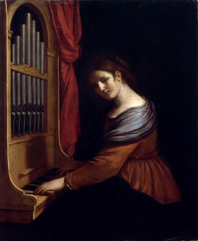 Guercino -- Saint Cecilia