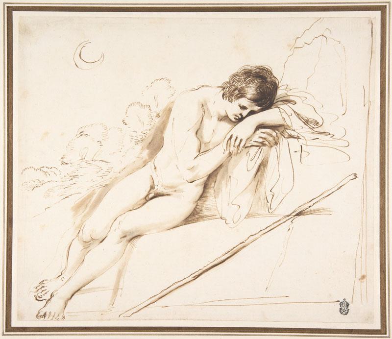 Guercino--Endymion Sleeping
