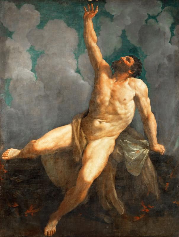 Guido Reni (1575-1642) -- Hercules on His Pyre