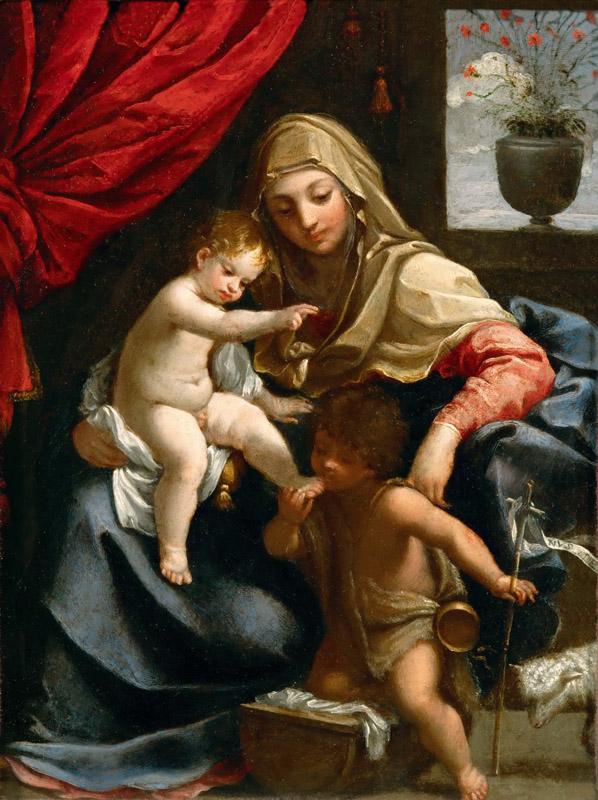 Guido Reni (1575-1642)-The Virgin with the Christ Child