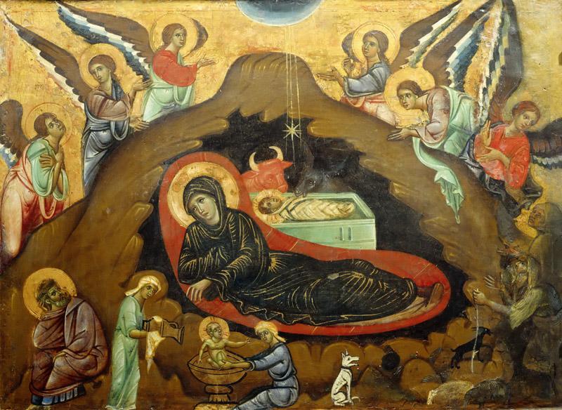 Guido da Siena -- Nativity