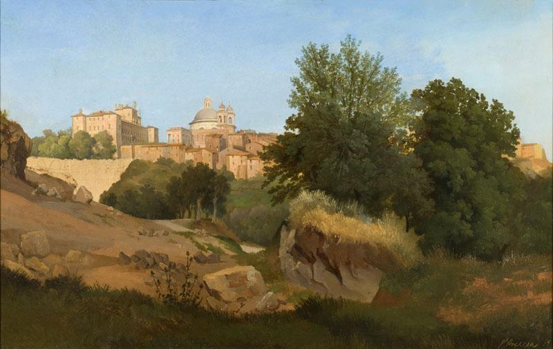 Gustaf Wilhelm Palm - View of Ariccia