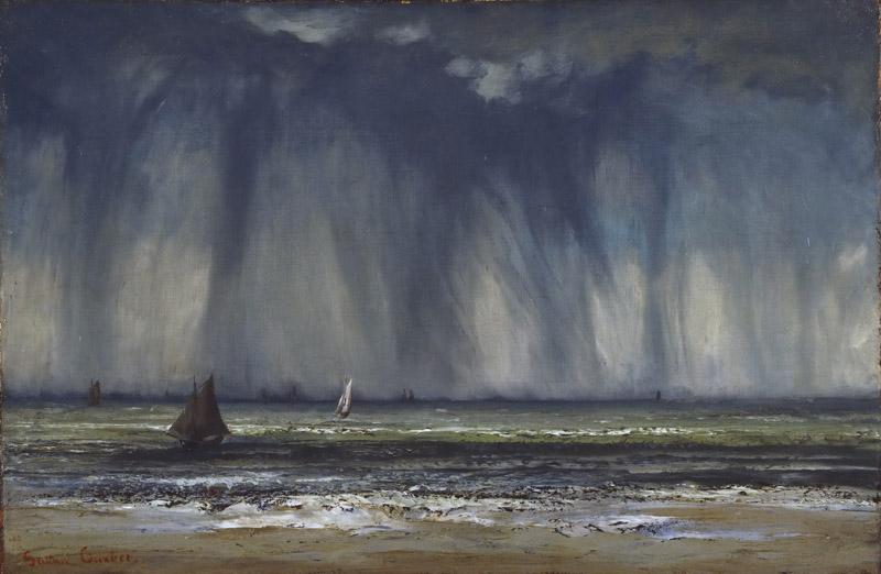 Gustave Courbet, French, 1819-1877 -- Marine