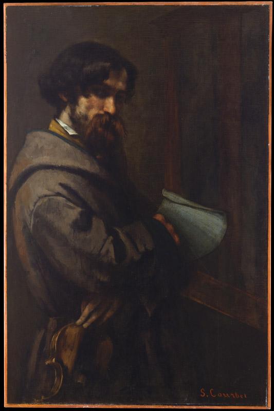 Gustave Courbet--Alphonse Promayet (1822-1872)