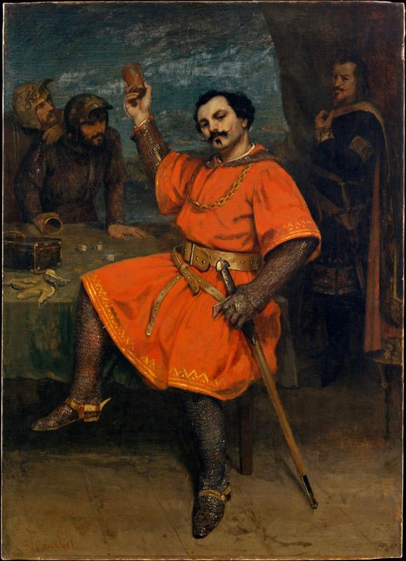 Gustave Courbet--Louis Gueymard (1822-1880) as Robert le Diable