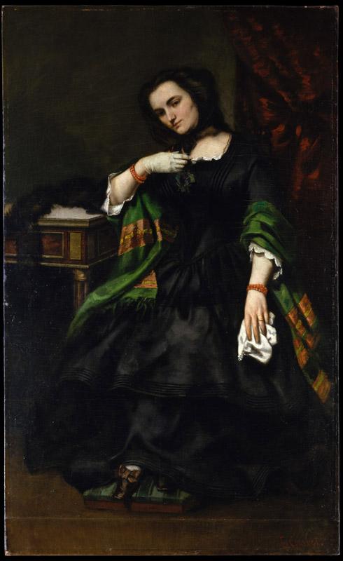 Gustave Courbet--Madame Auguste Cuoq (Mathilde Desportes, 1827-1910)