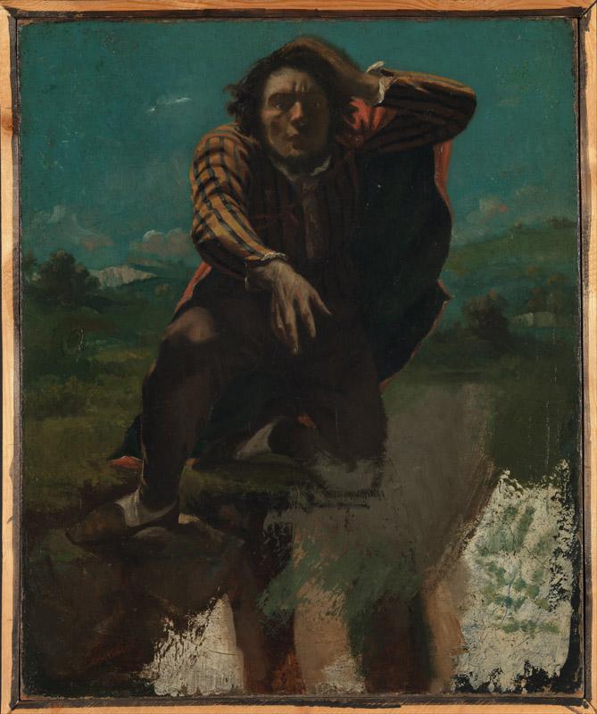 Gustave Courbet - Pa kanten av stupet