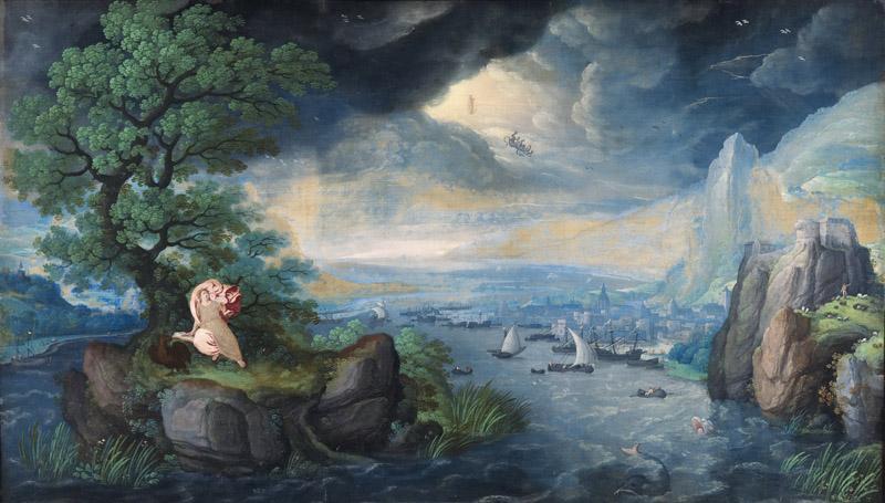 Hans Bol - Imaginary Landscape with St