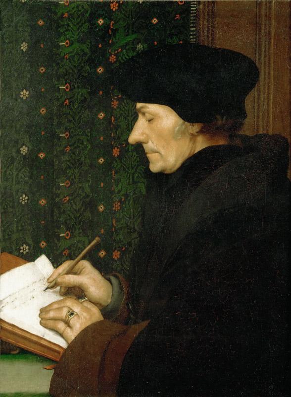 Hans Holbein the Younger (1498-1543)-Erasmus of Rotterdam