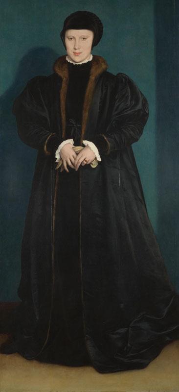 Hans Holbein the Younger - Christina of Denmark, Duchess of Milan