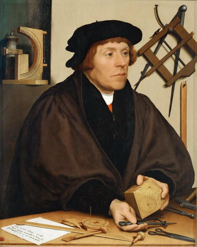 Hans Holbein the Younger(1497-1543)-Nicholas Kratzer