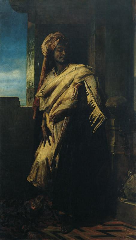 Hans Makart - A Nubian, 1875-1876