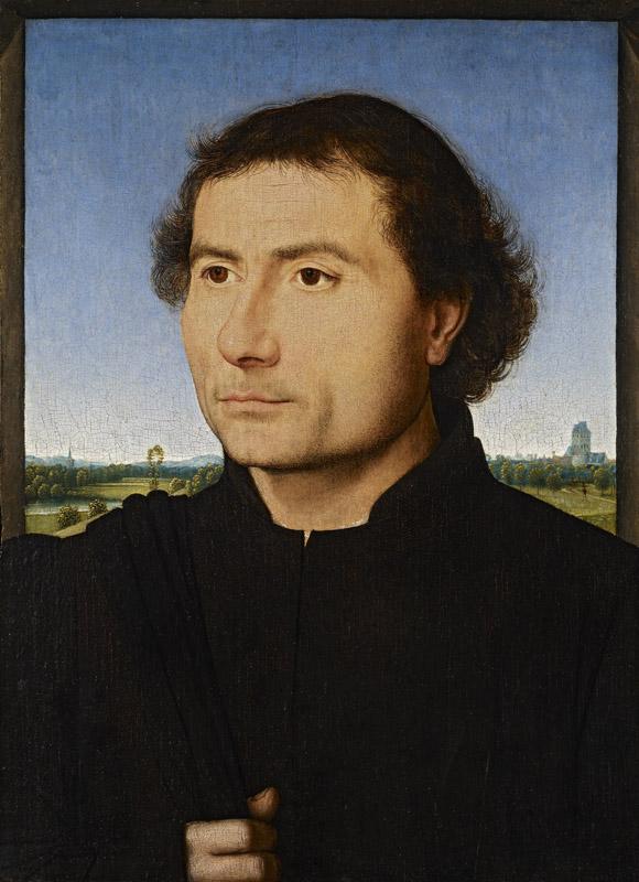 Hans Memling - Portrait of a Man, c.1470