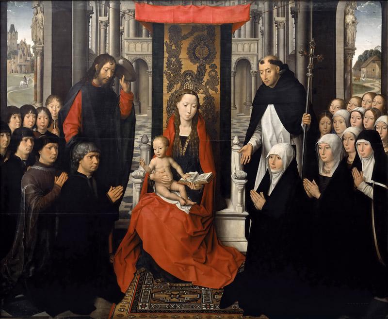Hans Memling -- Virgin of Jacob Floreins