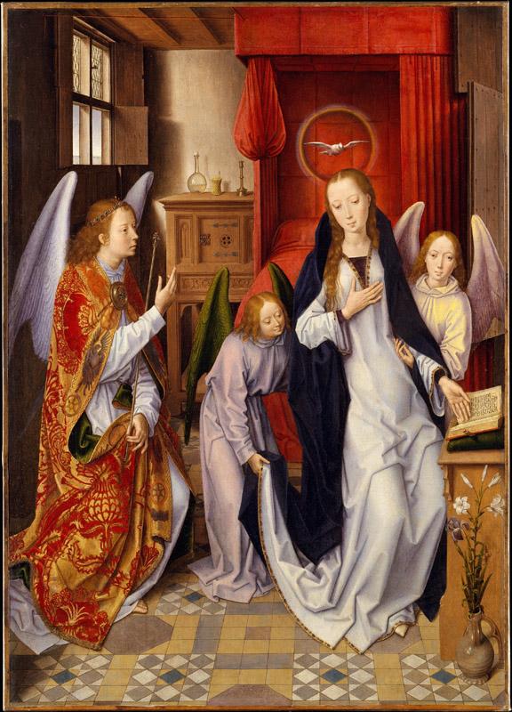 Hans Memling--The Annunciation II