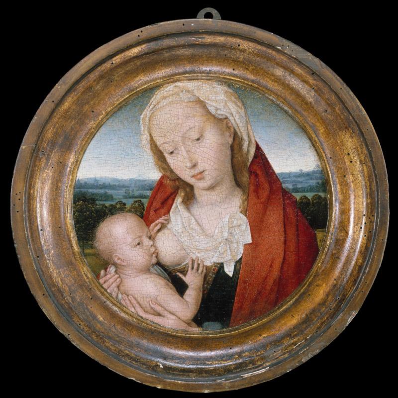 Hans Memling--Virgin and Child