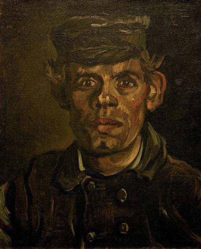 Head of a Young Peasant in a Peaked Cap