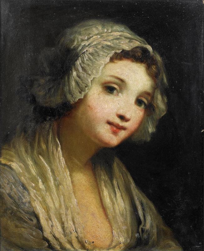 Head of a young girl