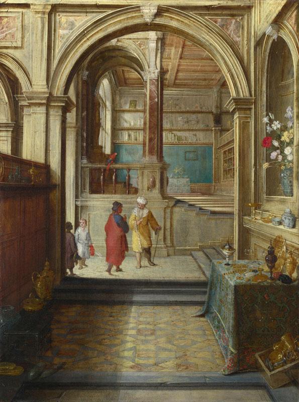 Hendrick van Steenwyck the Younger - Croesus and Solon