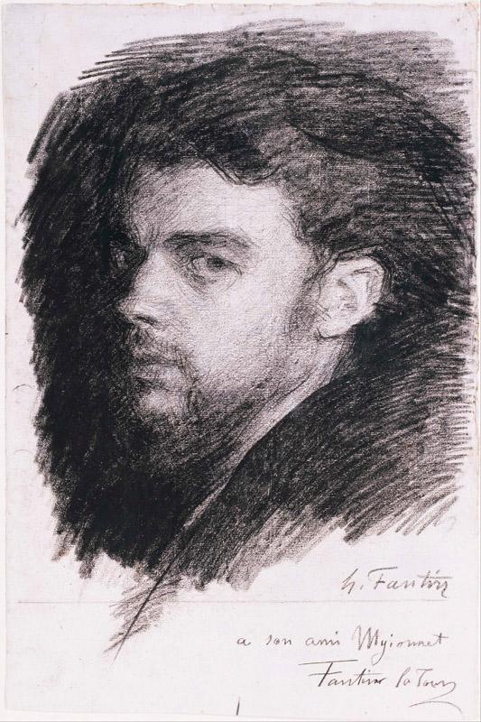 Henri Fantin-Latour (1836-1904)-Self-Portrait