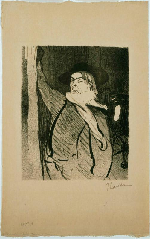 Henri de Toulouse-Lautrec (1864-1901)-Aristide Bruant