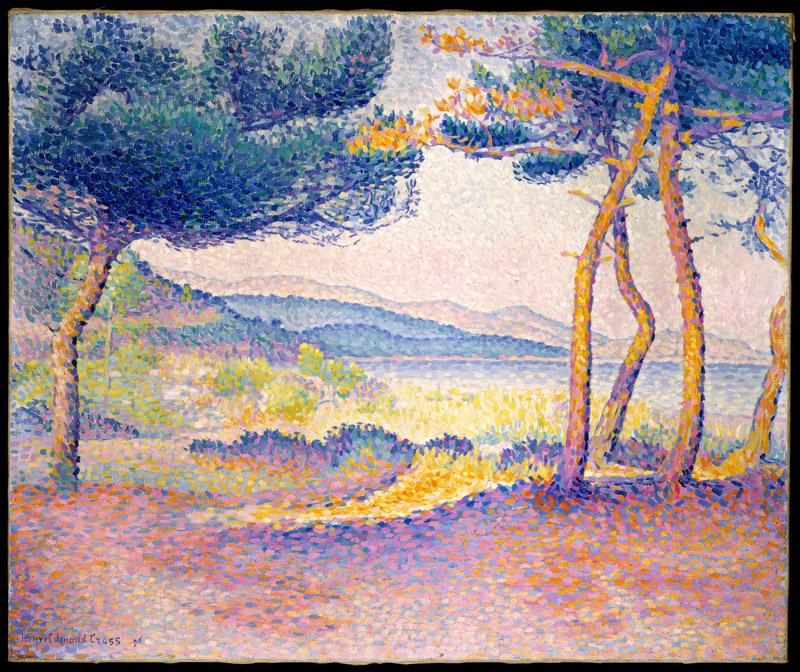 Henri-Edmond Cross--Pines Along the Shore