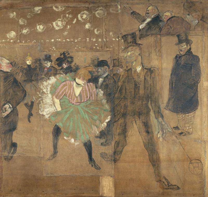 Henri de Toulouse-Lautrec - Panneaux pour la baraque de la Goulue