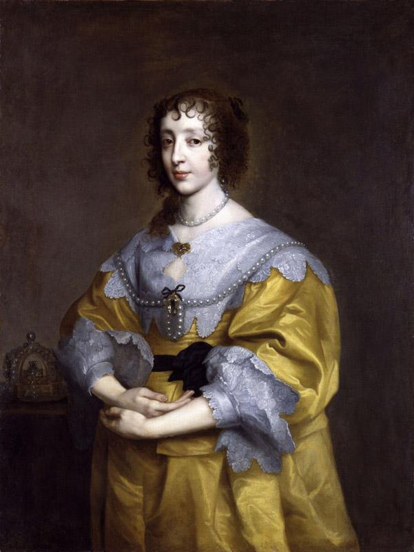 Henrietta Maria by Sir Anthony Van Dyck