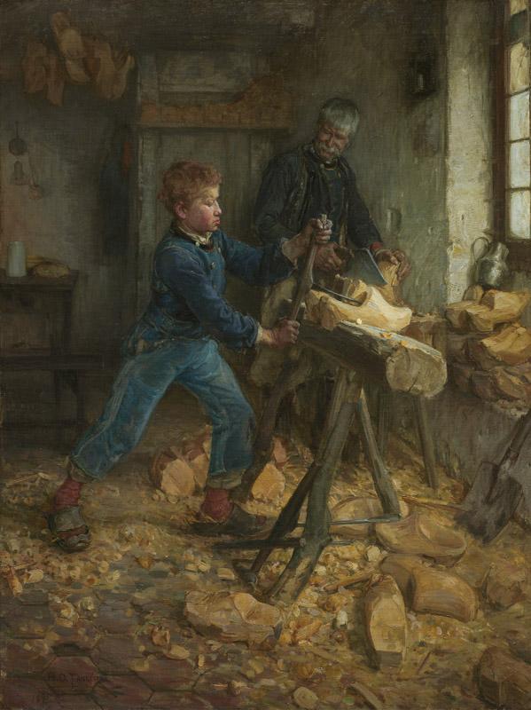 Henry Ossawa Tanner - The Young Sabot Maker, 1895