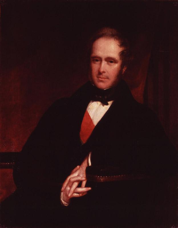 Henry John Temple, 3rd Viscount Palmerston by John Partridge