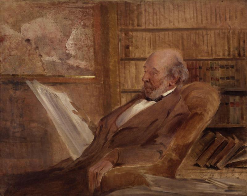Herbert Spencer by John McLure Hamilton