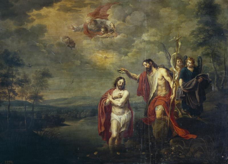 Herp, Willem van II-Bautismo de Cristo-65 cm x 90 cm