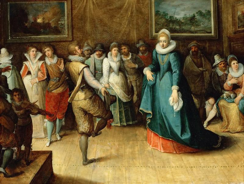 Hieronymus Francken II -- A Dancing Party