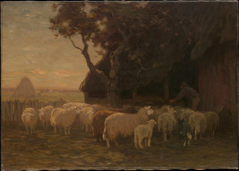 Horatio Walker--The Sheepfold