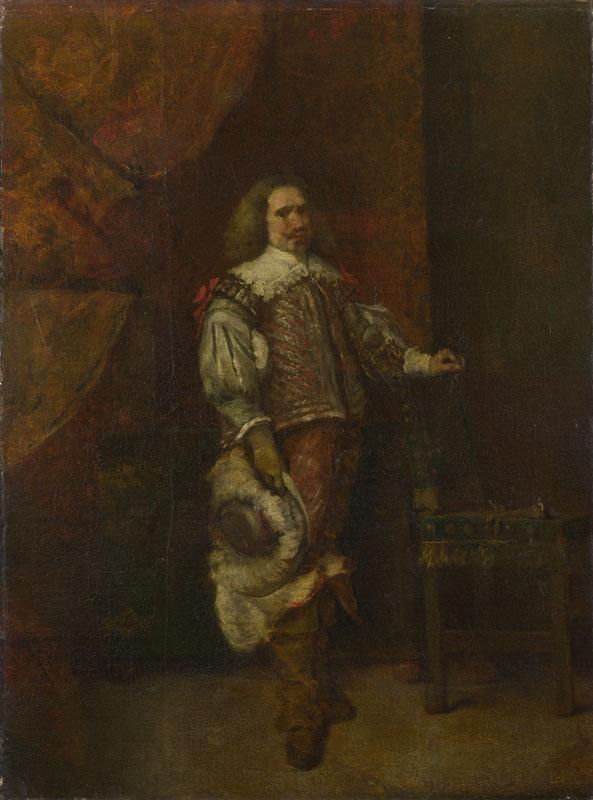 Ignacio de Leon y Escosura - A Man in 17th-Century Spanish Costume