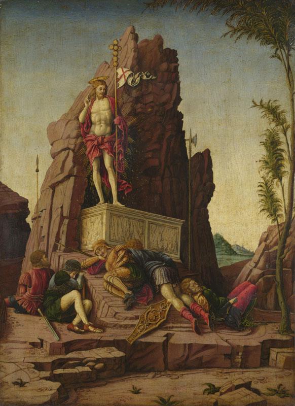 Imitator of Andrea Mantegna - The Resurrection