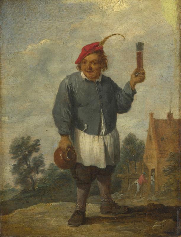 Imitator of David Teniers the Younger - Personification of Autumn